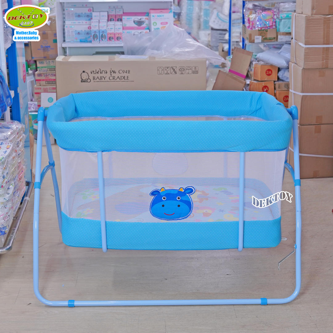 Cradleworld Baby cradle เปลเด็ก เปลไกวเด็กขนาดใหญ่ C942