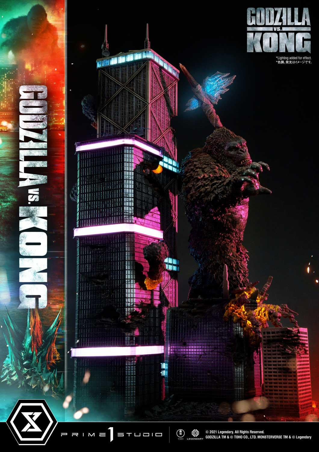 [สั่งจอง]Prime 1 Studio UDMGVK-03: Godzilla vs Kong Final Battle