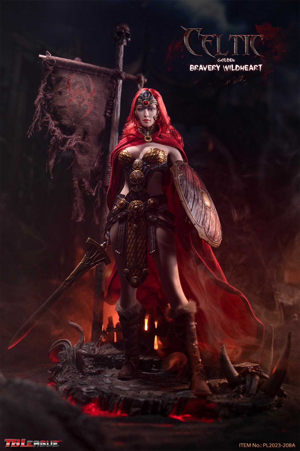 [สั่งจอง]TBLeague PL2023-208 1/6 : Celtic Bravery Wildheart