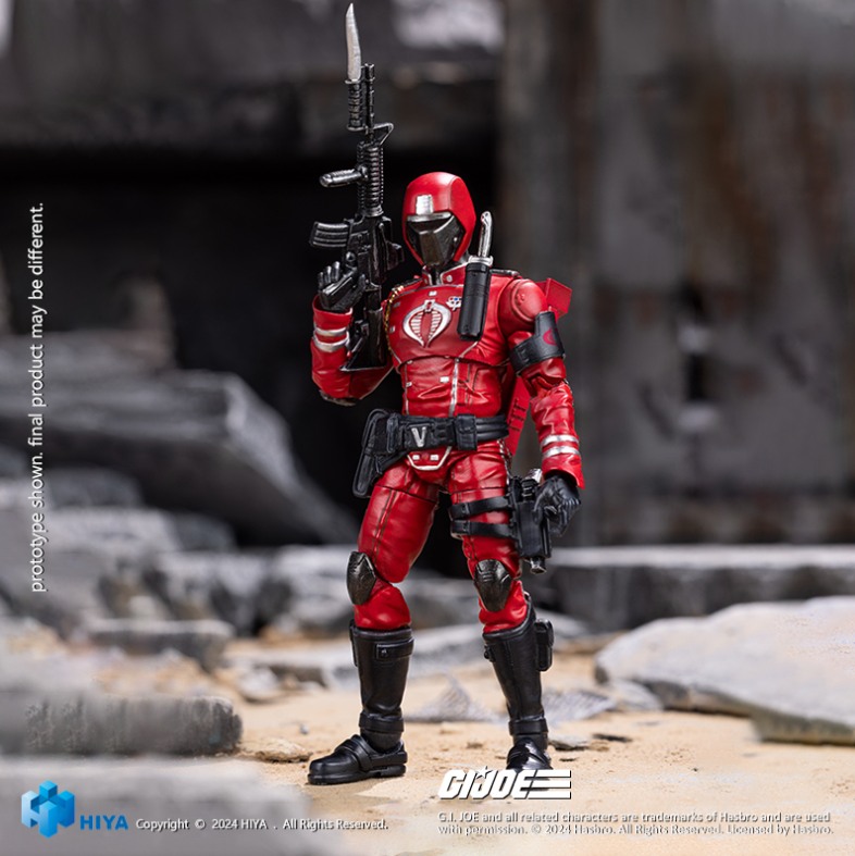 [สั่งจอง] Hiya Exquisite Mini Series 1/18 Scale G.I.Joe Crimson Guard EMG0356