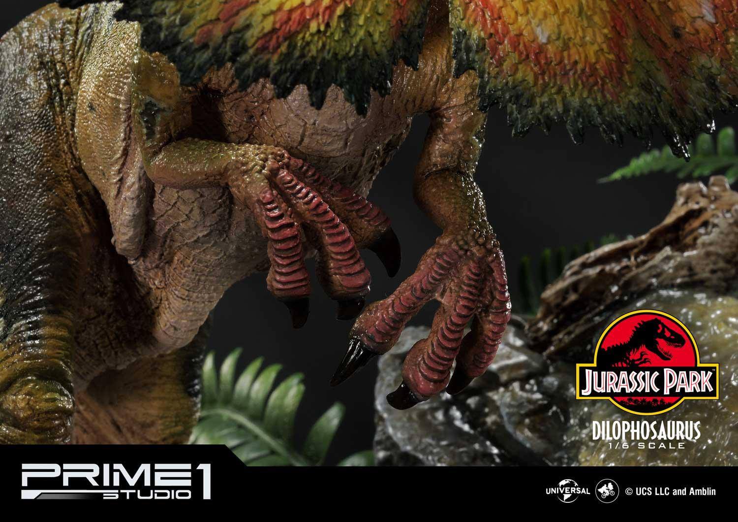 [สั่งจอง]Prime 1 Studio LMCJP-06 1/6 Scale Jurassic Park : Dilophosaurus
