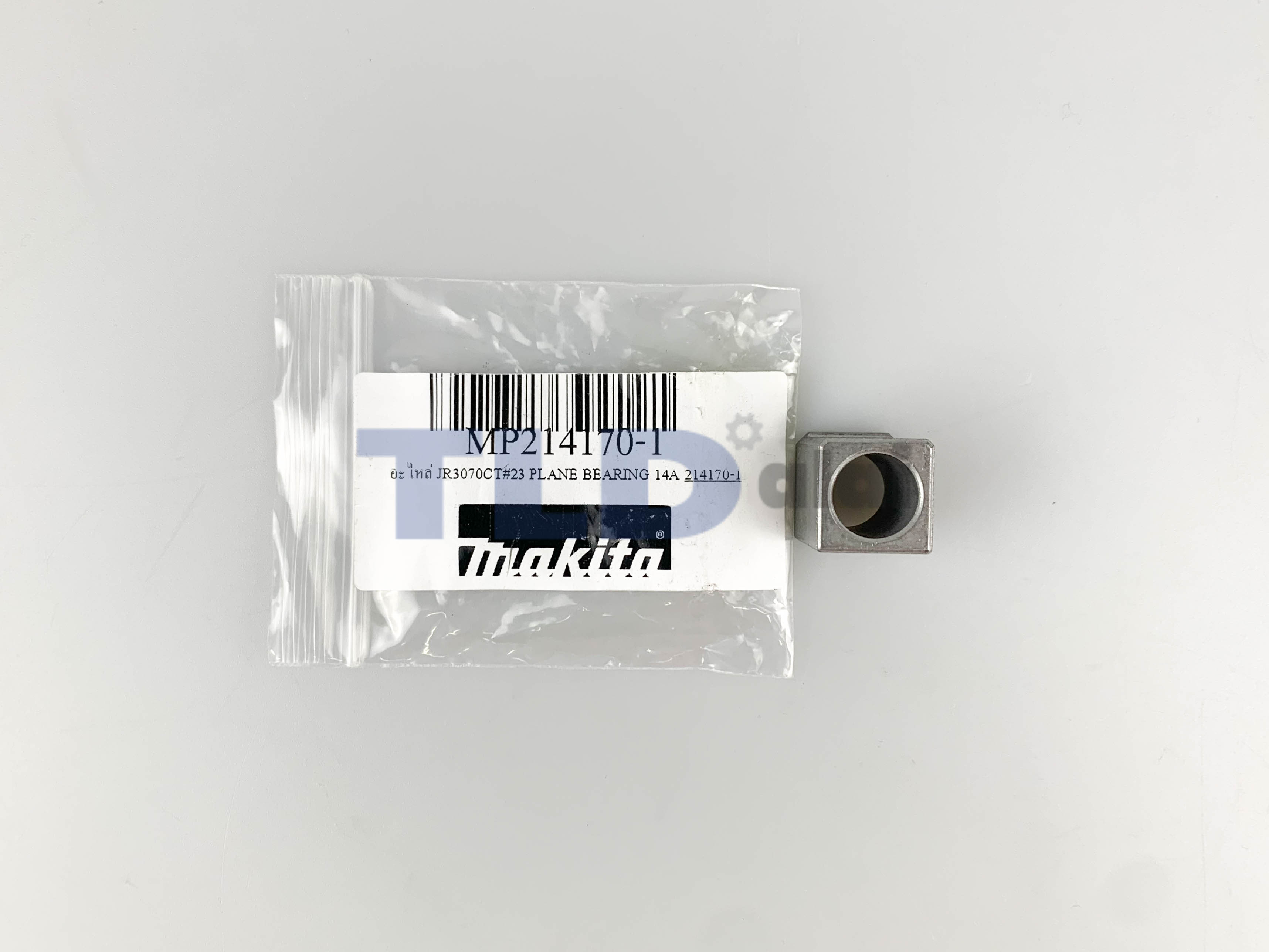 บูชปลายแกนเลื่อย (แท้) เลื่อยชักไฟฟ้า Makita มากีต้า รุ่น JR3070T, JR3070CT, JR3060T #23 (214170-1) (อะไหล่แท้100%) PLANE BEARING 14A