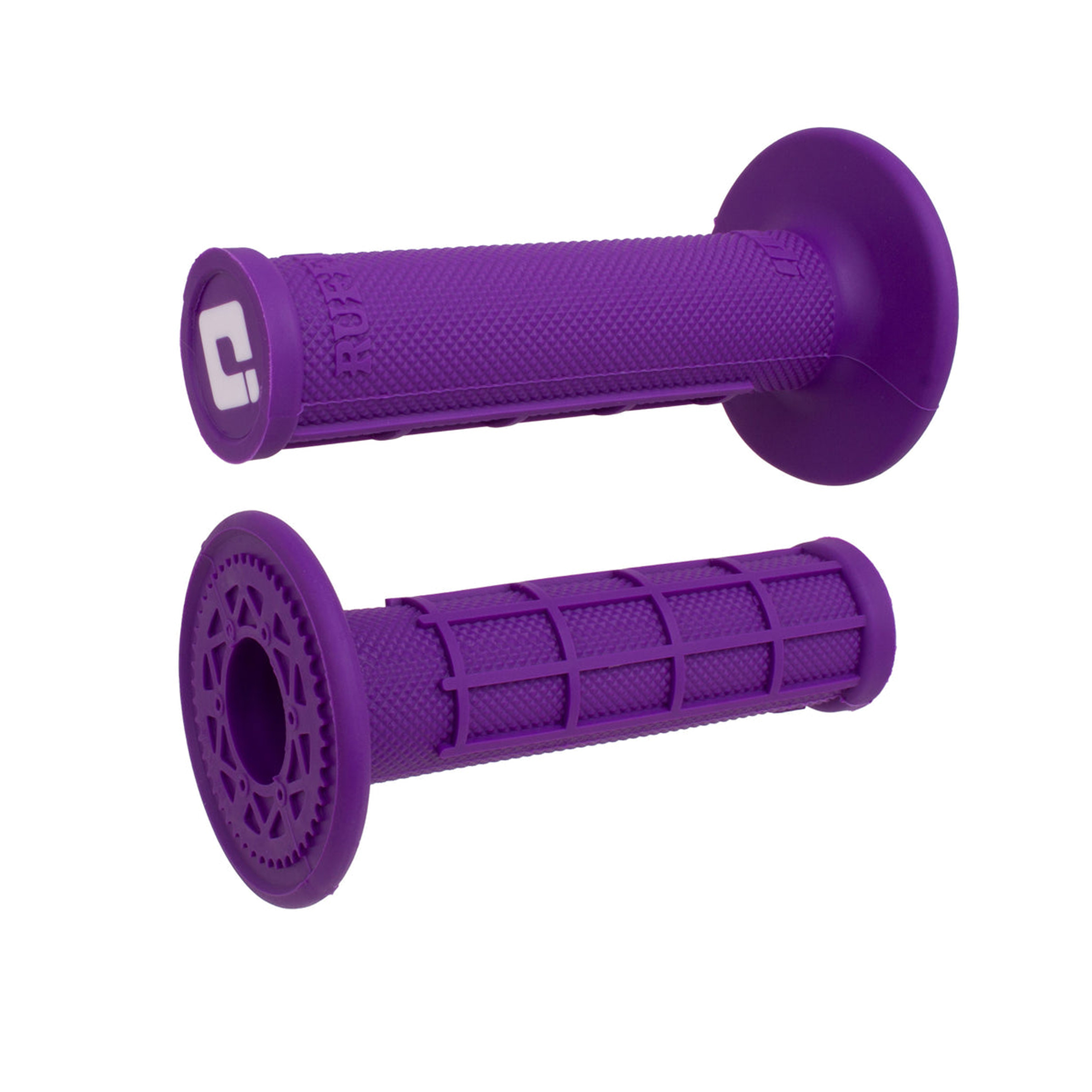 ปลอกแฮนด์ ODI Grip Half Waffle Single-Ply Slip-On Mx Grip - Purple