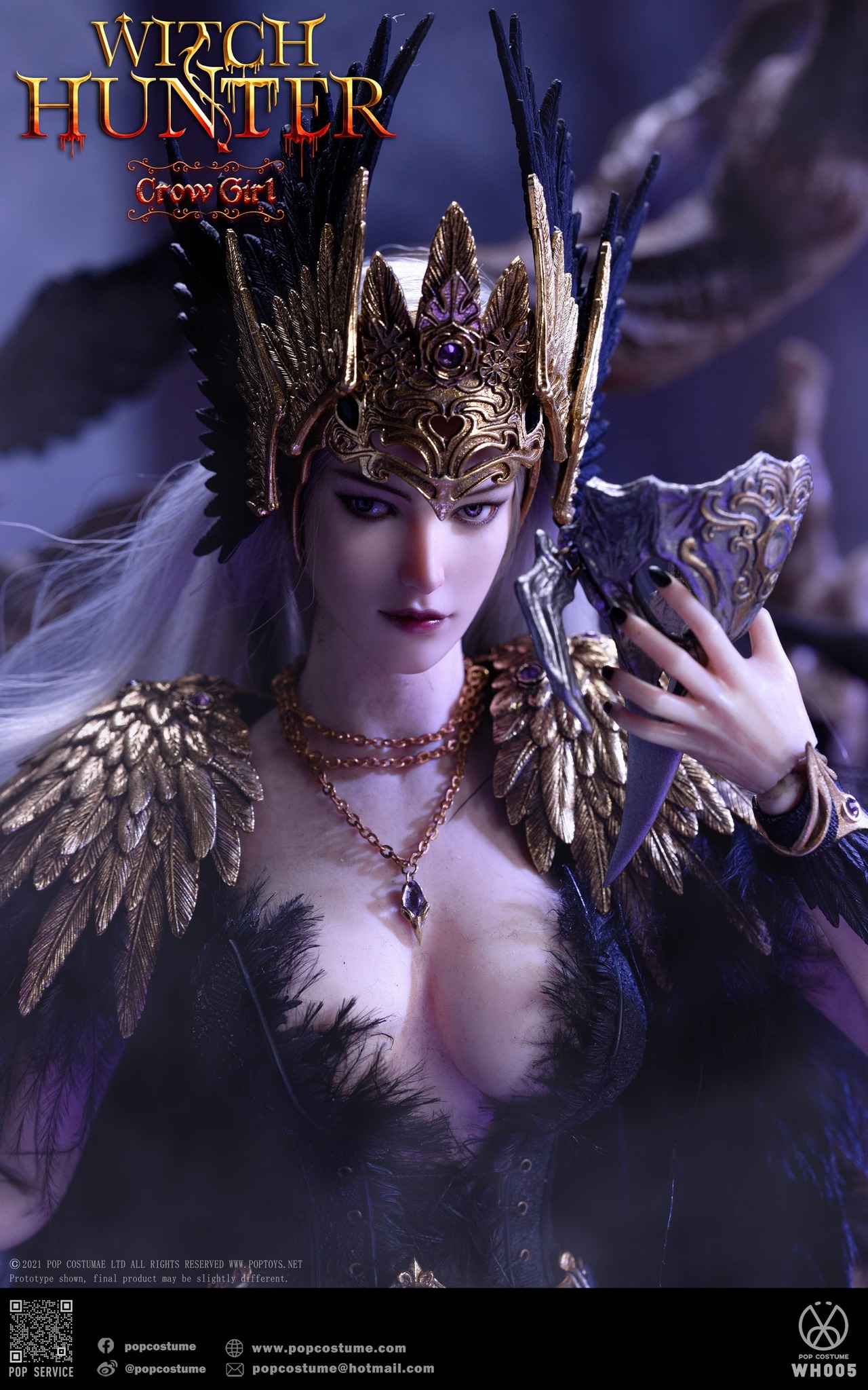 [สั่งจอง]POP COSTUME 1/6 : Witch Hunter Series-The Crow Girl