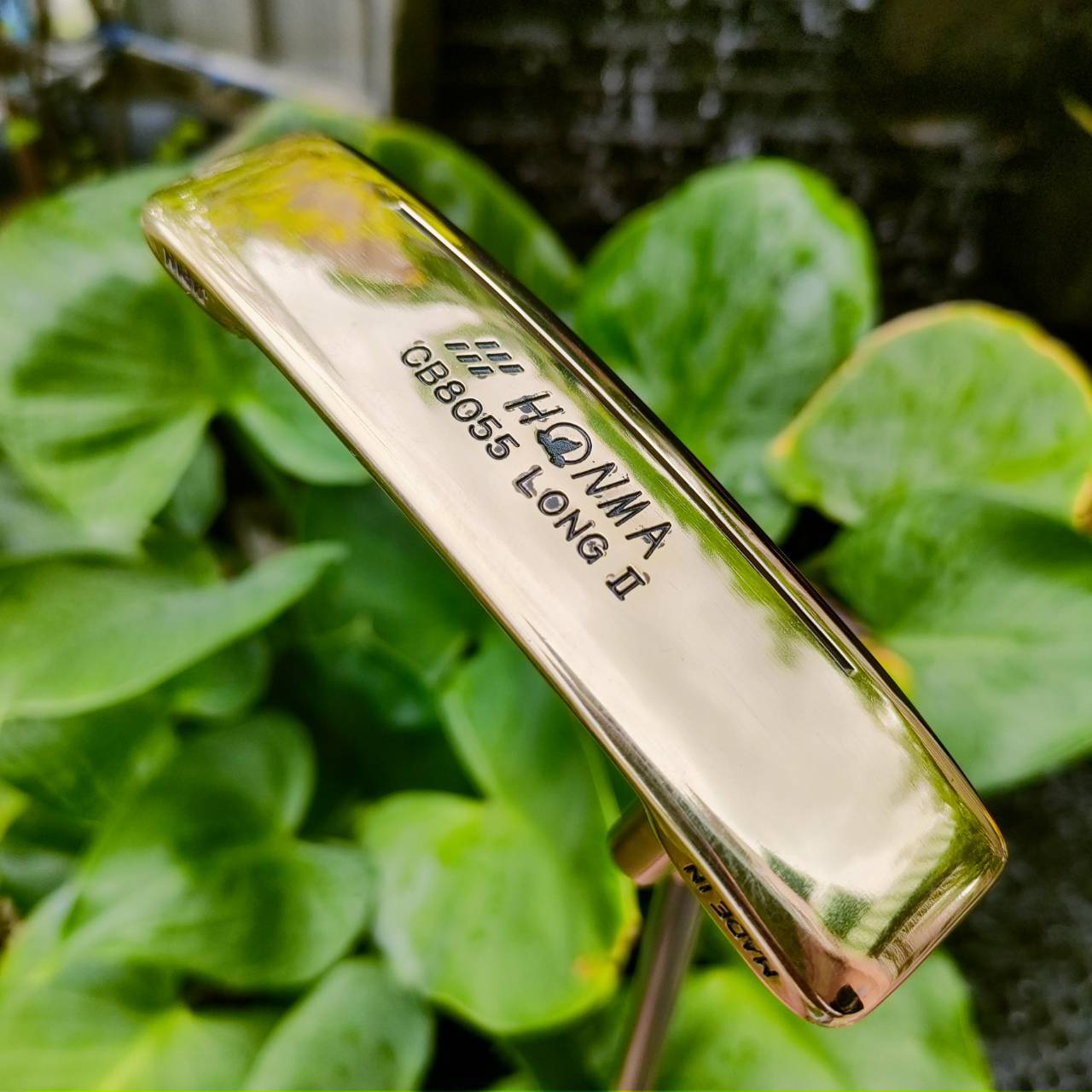 Honma CB8055 Long II Putter Copper Gold Excellent JDM Japan Rare Beautiful Blade Hiro Honma Made In Japan SAKATA