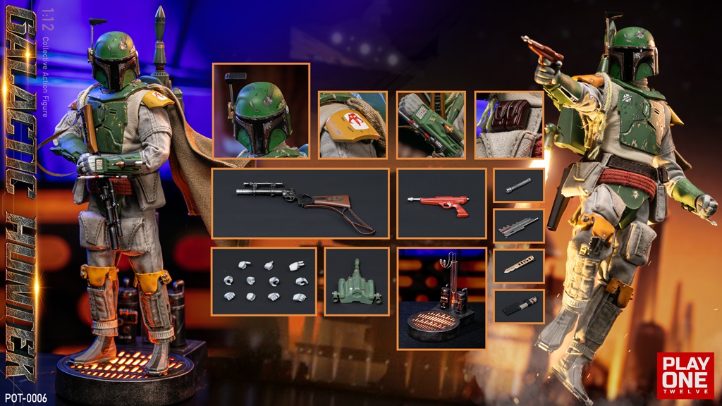 [สั่งจอง]Play One twelve POT-0006 1/12 : Galactic Hunter