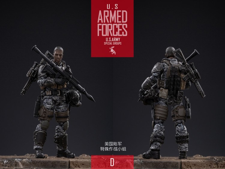 [สั่งจอง]JOYTOY 1/18 JTUS005 U.S.army special operations unit