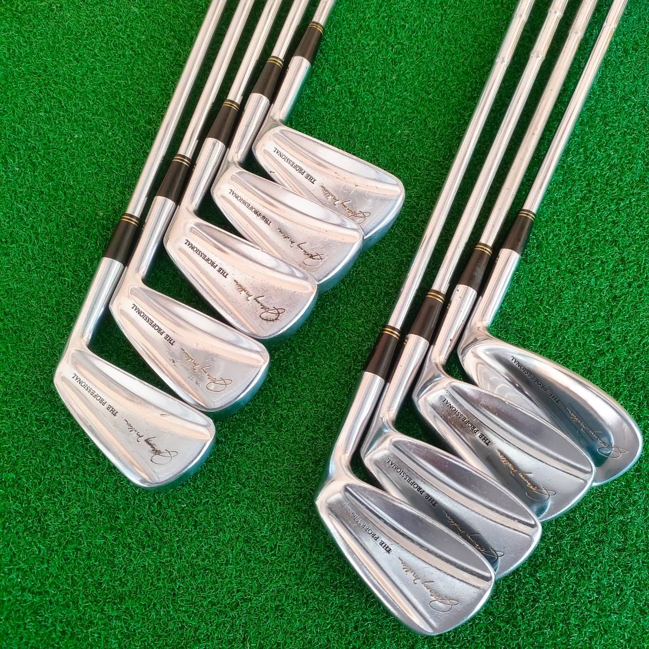 ชุดเหล็ก MIZUNO THE PROFESSIONAL มีเหล็ก 3-9 เเละ PW SW ก้าน MIZUNO เดิมๆ สวย เหล็ก FORGED JAPAN