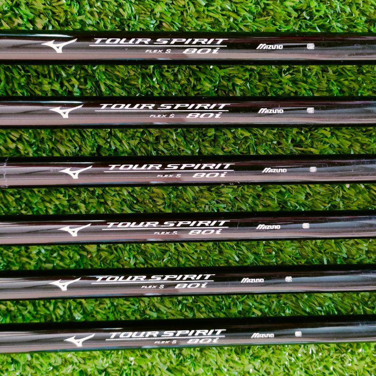 ชุดเหล็ก MIZUNO MP-53 มีเหล็ก 5-9 เเละ PW ก้าน TOUR SPIRIT 80i FLEX S, GRAN FLOW FORGED เอกสิทธิ์หนึ่งเดียวของ MIZUNO และรุ่นนี้มี CAVITY ทั้งนุ่ม ทั้งง่าย FORGED CAVITY, ไม้กอล์ฟมือสอง ของแท้ BY NakaraLuxurious