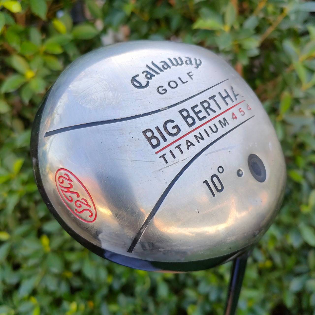 DRIVER CALLAWAY BIG BERTHA TITANIUM 454 องศา 10 ก้าน SYSTEM FLEX FIRM หัวขนาดกำลังดี เร่งสปีดได้ดี
