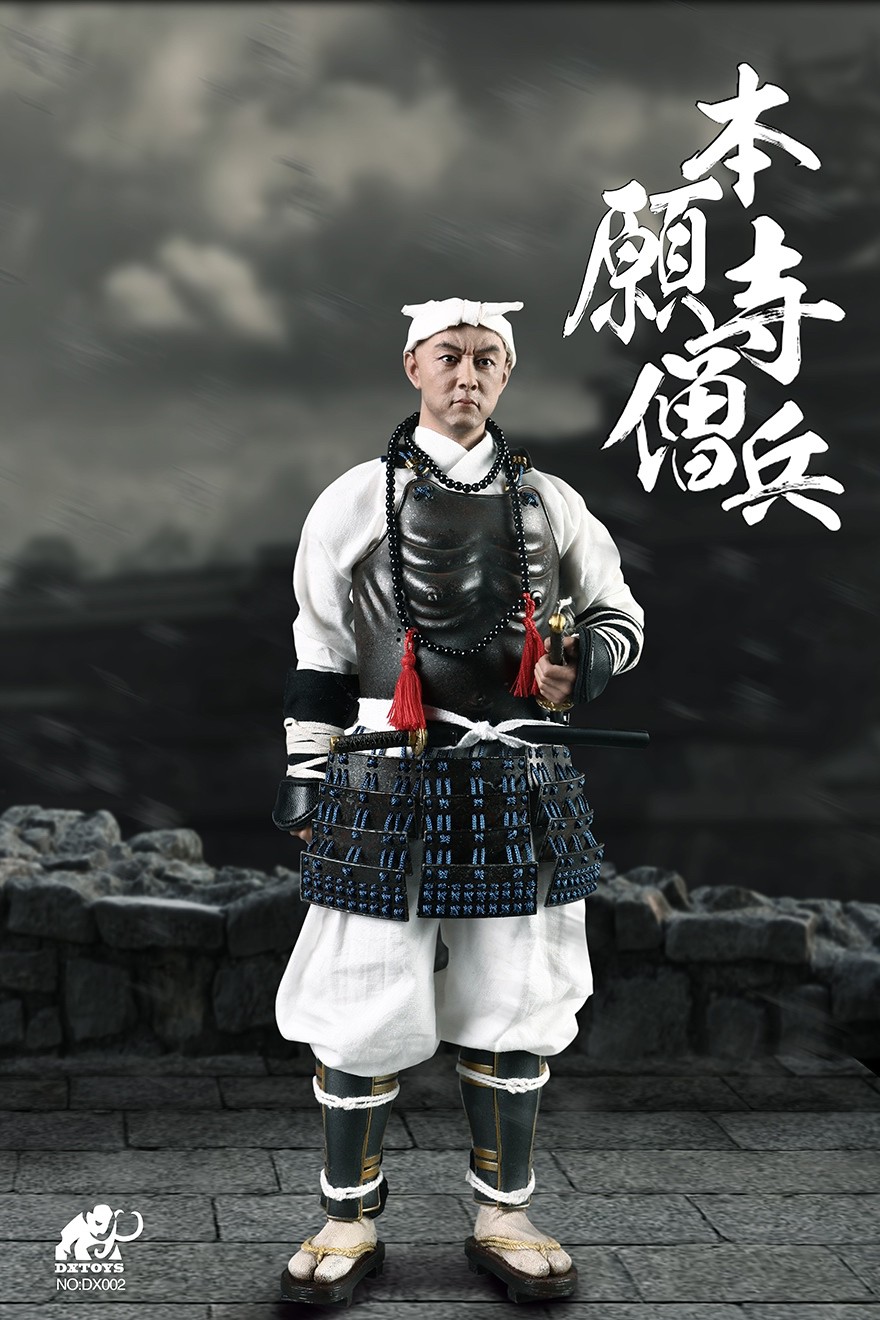 [สั่งจอง] DXTOYS 1/6 DX001/DX002 Japan Sengoku - Honganji Monk Soldier [Standard /Deluxe Edition]