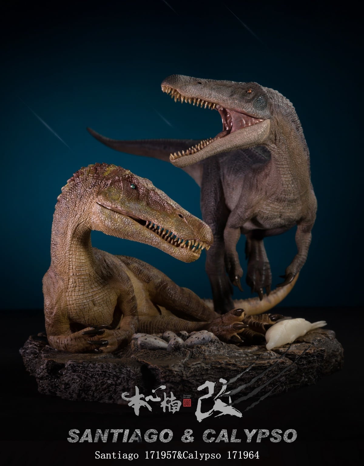 [สั่งจอง]Nanmu Studio Jurassic Series Baryonyx - Santiago & Calypso
