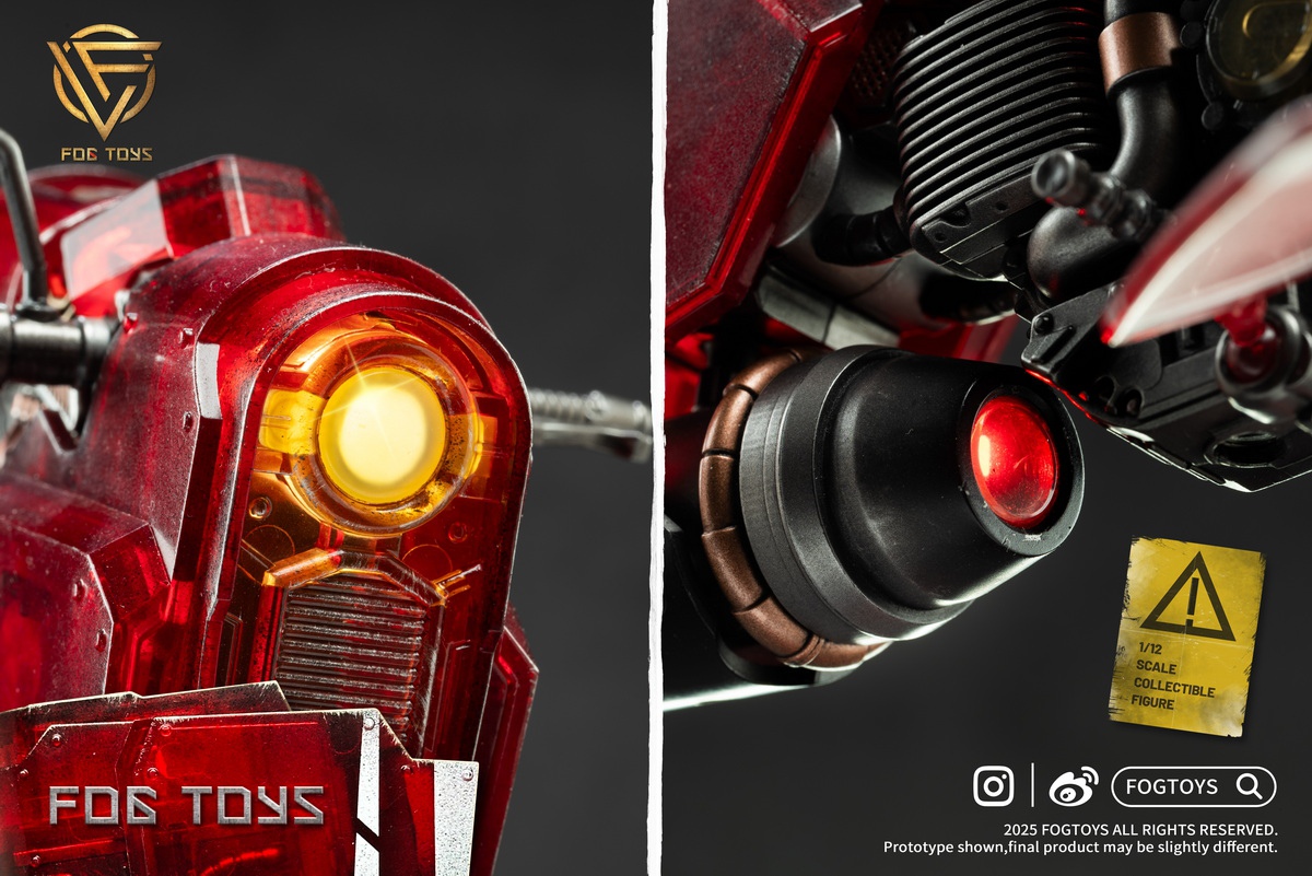 [สั่งจอง]FOGTOYS 1/12 : “Falcon” Translucent .VER