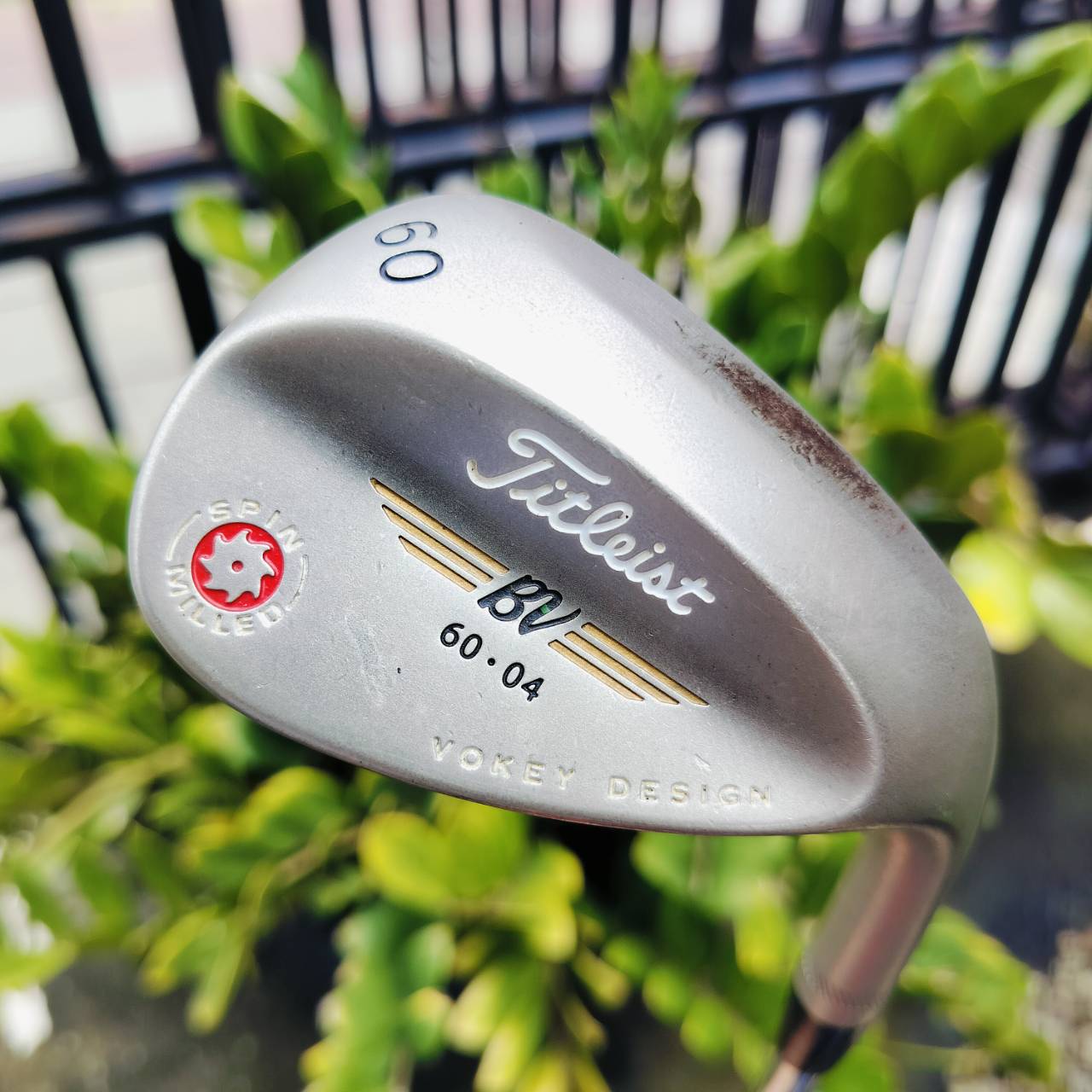WEDGE จักรแดง Titleist VOKEY DESIGND องศา 60 BOUNCE 4 หน้า SPIN MILLED จักรแดง สปินหนักมาก ตกถอยๆ ไม้กอล์ฟพรีเมี่ยมมือสองญี่ปุ่น ของแท้ By NakaraLuxurious