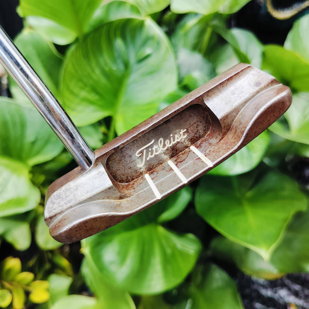 PUTTER SCOTTY CAMERON Oil Can™ Classics Catalina 2 THE ART OF PUTTING เป็นแบบไม่เคลือบ ทำให้ได้ฟีลลิ่งที่นุ่มนวลขึ้นอย่างมาก และหน้าสัมผัสทำงานได้เต็มที่ พัตต์ลูกเกาะไลน์แบบสุดๆเลยค่ะ ไม้กอล์ฟพรีเมี่ยมมือสอง ของแท้ By NakaraLuxurious