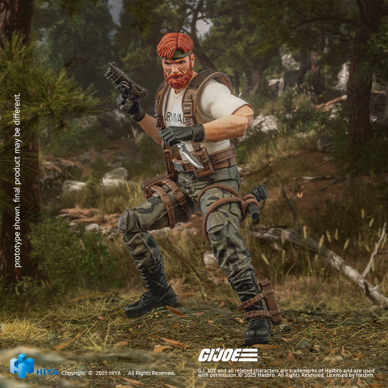 [สั่งจอง]Hiya toys 1/18 : G.I.Joe Stuart Outback Selkirk