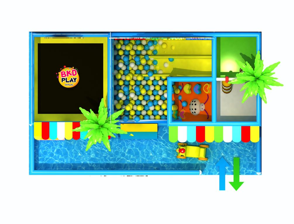 บ้านบอลเด็ก ชุด เจ้าโลมา บ่อบอลพร้อมสไลเดอร์และของเล่นมากมาย นุ่มนิ่ม softplay สวนสนุก เครื่องเล่นสนามในร่ม indoorplayground รับสั่งทำบ้านบอลตามธีมสีและขนาดตามพื้นที่ได้ pre order 30-45 วัน