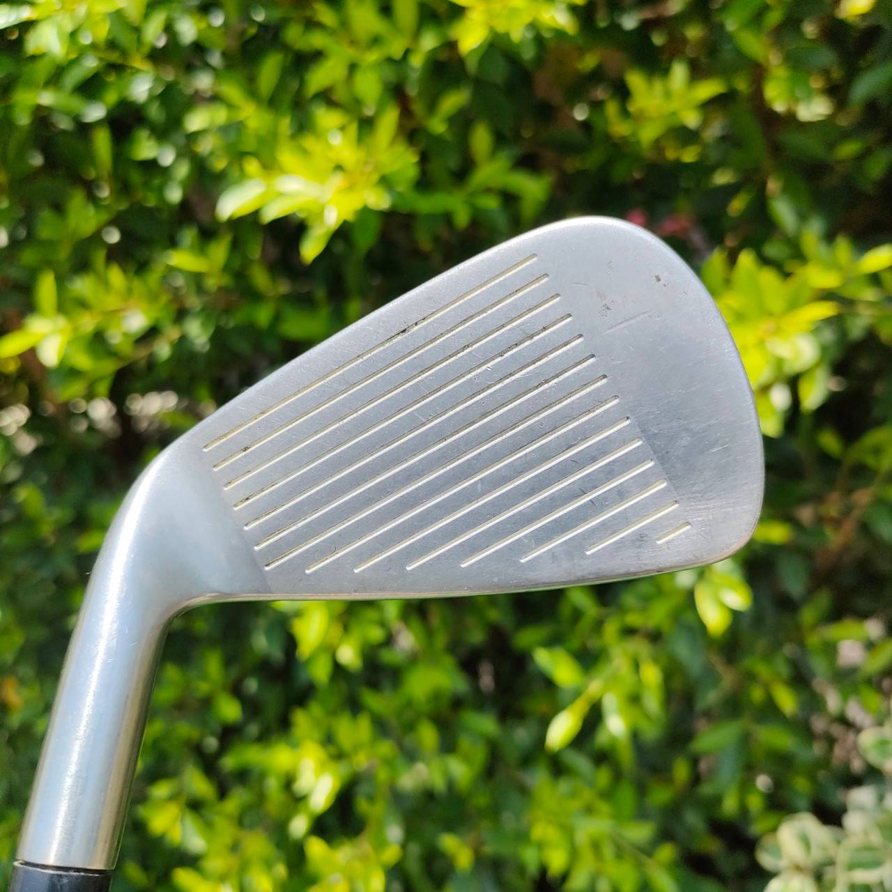 ชุดเหล็ก BRIDGESTONE NEWING NS-021 ก้าน FIBER CRAFT FLEX R สวเดิมทั้งหัวก้าน เหล็กชุดนี้ตีง่ายและระยะดีจนน่าตกใจ เด้งๆหนึบๆ ตกหยุด แบบตีสบายๆเลยครับ MADE IN JAPAN