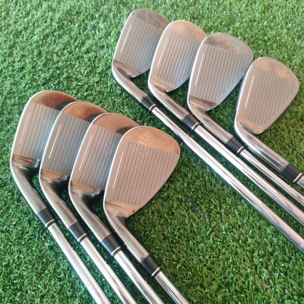 🏌️ ชุดเหล็ก TAYLORMADE BURNER มีเหล็ก 5-9 เเละ PW AW SW ก้าน N.S.PRO 950 GH FLEX S สภาพสวยเดิมๆ ไม้กอล์ฟมือสอง ของแท้ BY NakaraLuxurious