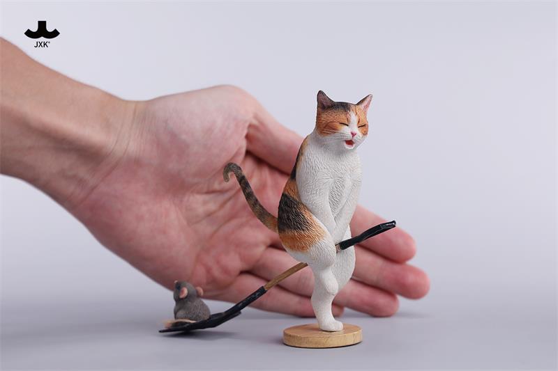 [สั่งจอง] JXK 1/6 : Folded Eared Cat Figurine V2