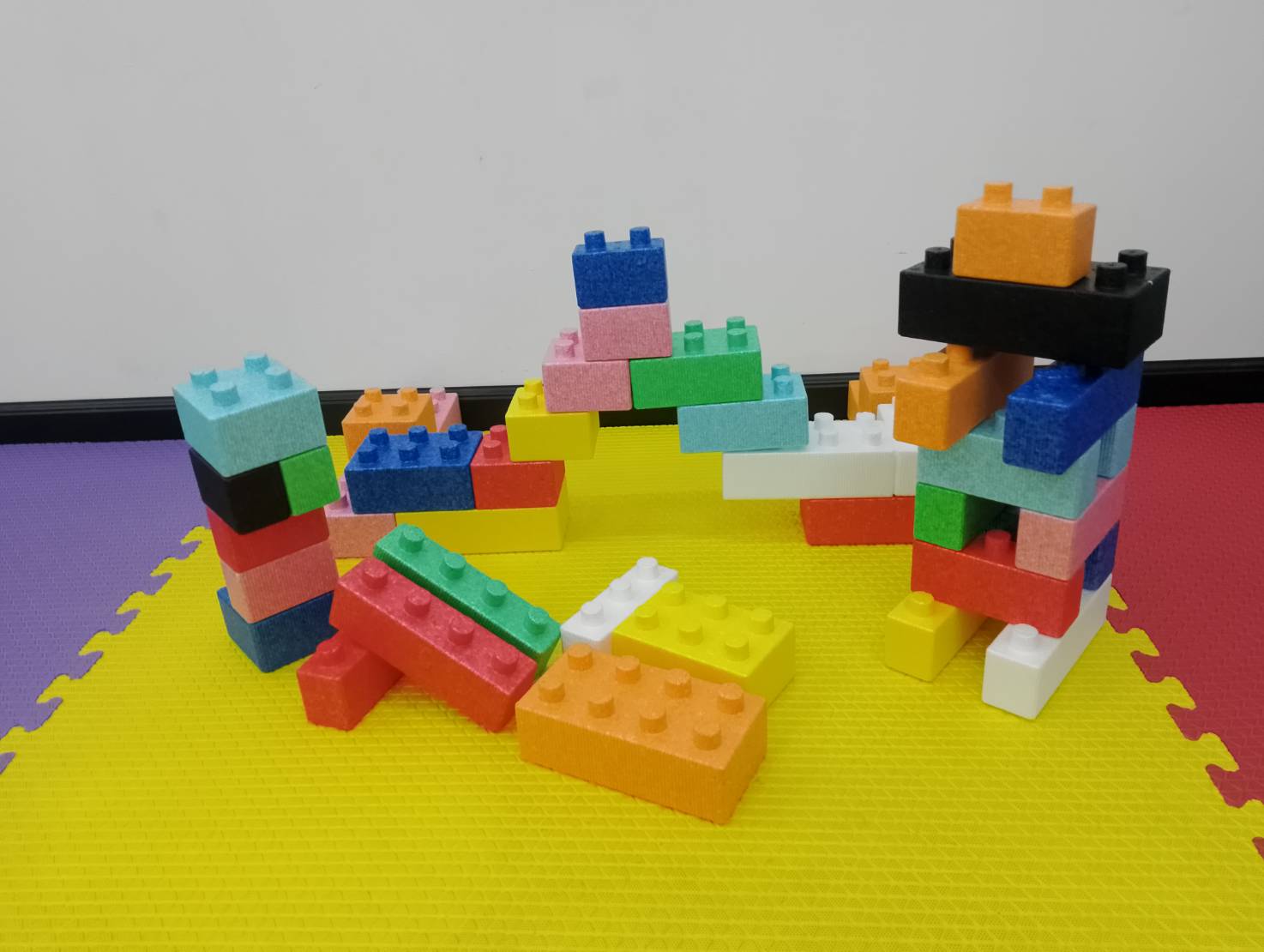 บล็อกเลโก้โฟม EPP บล็อกโฟมยักษ์ (1 ชุด 42 ชิ้น) ตัวต่อใหญ่ พร้อมส่ง