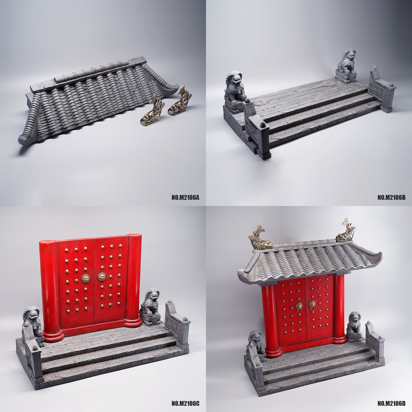 [สั่งจอง]mmmtoys M2106 1/6 : Ancient grand mansion gate