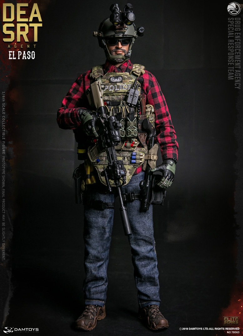 [สั่งจอง] DAMTOYS 78063 DEA SRT (Special Response Team) Agent El Paso
