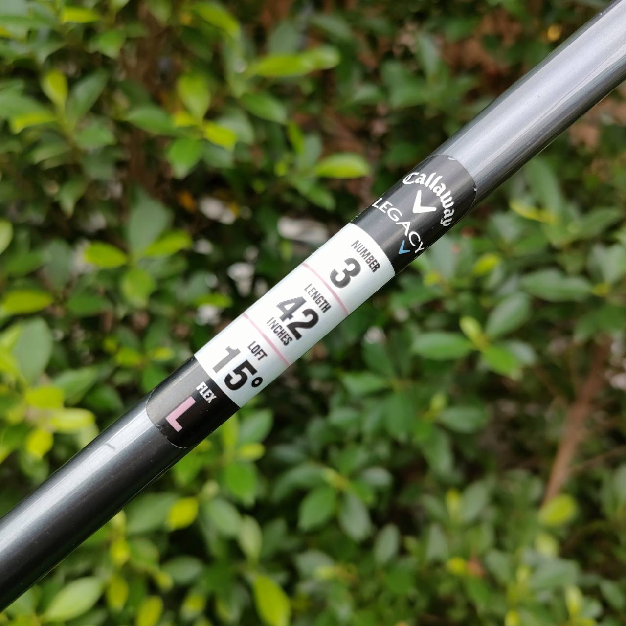 **ไม้กอล์ฟสำหรับผู้หญิง** FW 3 CALLAWAY LEGACY V ก้าน SPEED AMORPHOUSZ FLEX L เป็นตัวพรีเมี่ยมของ Callaway