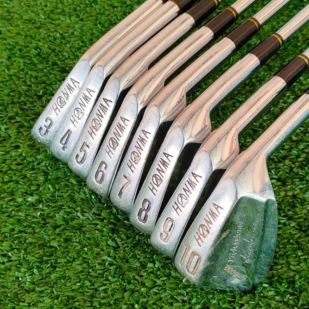 ชุดเหล็ก HONMA FE-8000 PROFESSIONAL มีเหล็ก 3-10 เหล็ก FORGED JAPAN