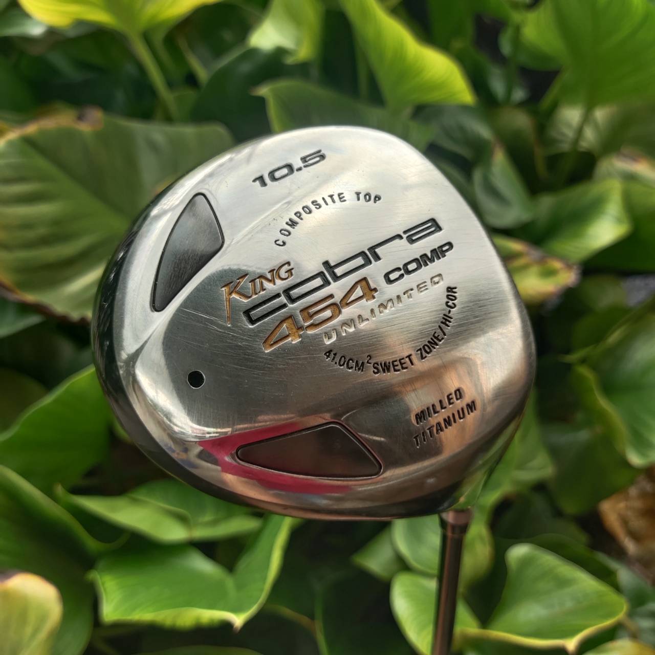 Driver KING COBRA 454 COMP UNLIMITED 10.5° กระดองคาร์บอนเคฟล่า จุด CG ต่ำ เด้งทั้งโครงสร้าง