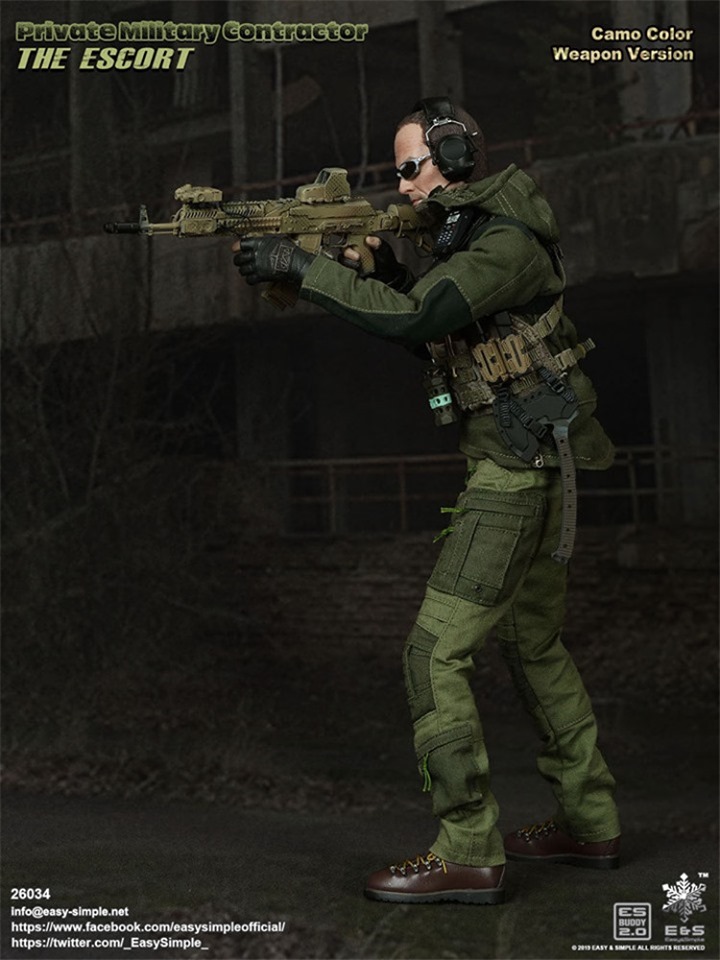 [สั่งจอง]Easy&Simple 26034B 1/6 Scale PMC The Escort (Original/Camo weapon color Ver.)