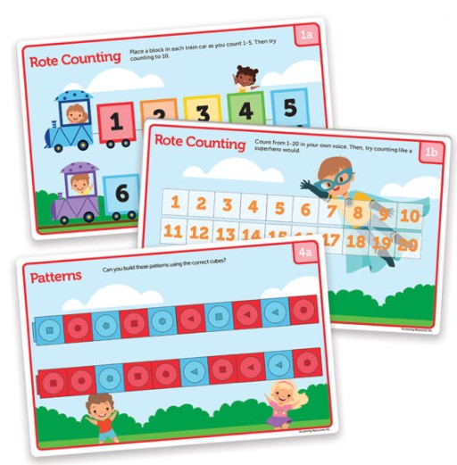 ชุดเตรียมความพร้อมทักษะพื้นฐานคณิตศาสตร์ลูกบาศก์แสนสนุก ของเล่นเสริมพัฒนาการ, สื่อการสอนเด็กอนุบาล ,ของเล่นเสริมพัฒนาการ พร้อมส่ง