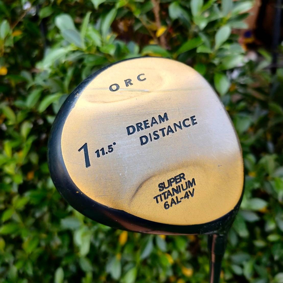 DRIVER DREAM DISTANCE SUPER TITANIUM 6AL-4V ก้าน ORC FLEX R องศา 11.5