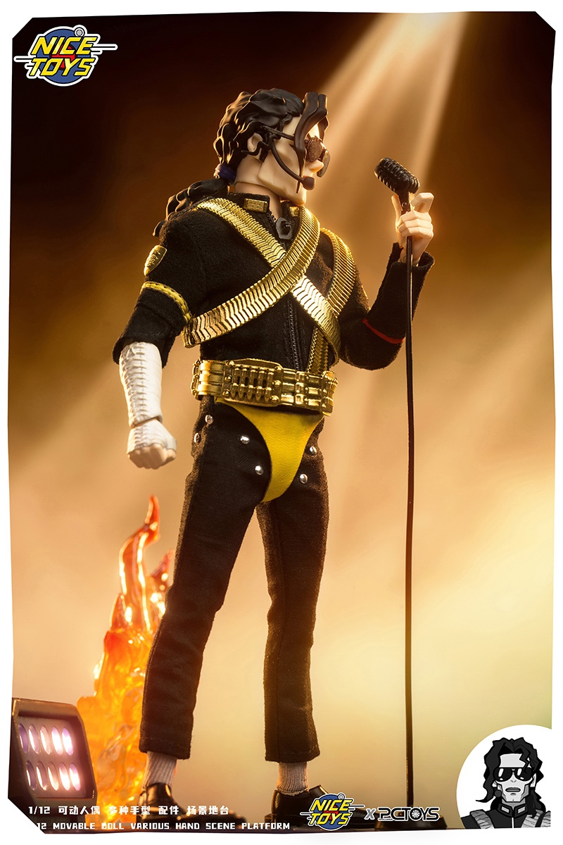 [พร้อมส่ง] NICETOYS 1/12 : Mike พิเศษเซตรวม NT2204A & B : Concert Mike