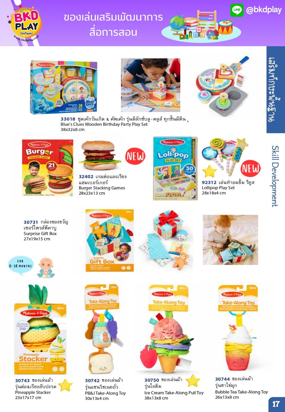 cattalog แคตตาล็อก ของเล่นเสริมทักษะ สินค้าแบรนด์ สื่อการสอน งานนำเข้า ของเล่นเสริมพัฒนาการ