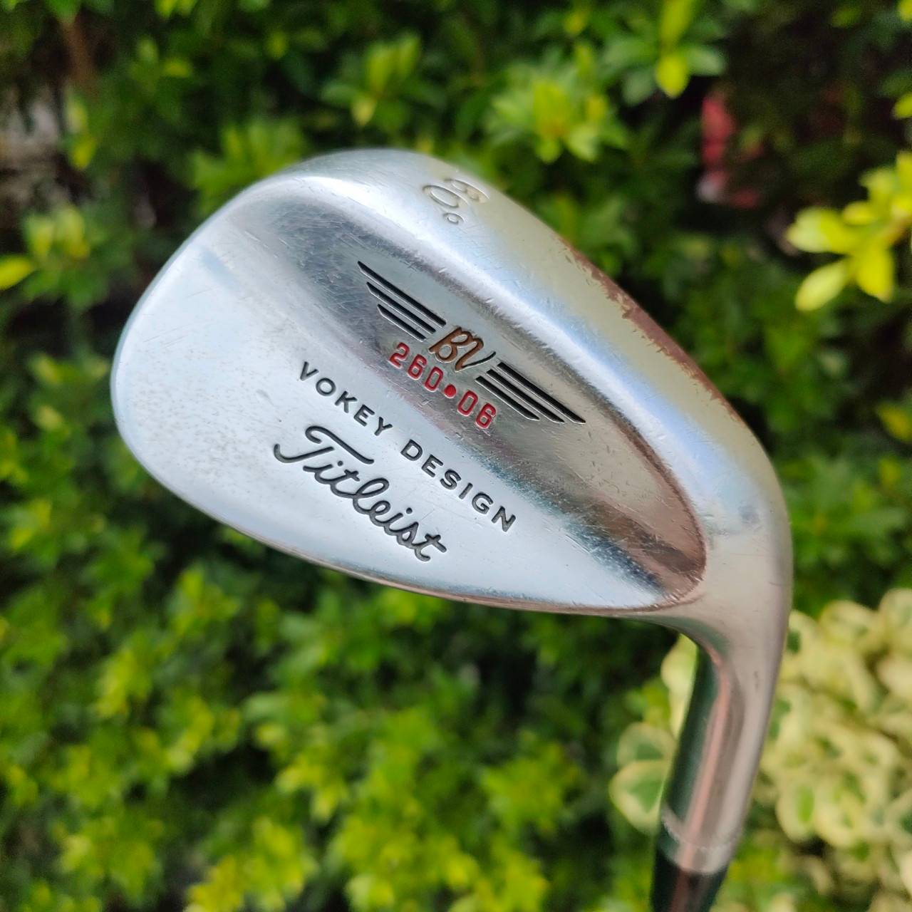 WEDGE TITLEIST VOKEY DESIGN BV องศา 60 เบาท์ 06 ก้าน DYNAMIC GOLD FLEX WEDGE ก้านเหมาะสำหรับ WEDGE โดยเฉพาะ!! ไม้กอล์ฟมือสอง ของแท้ BY NakaraLuxurious