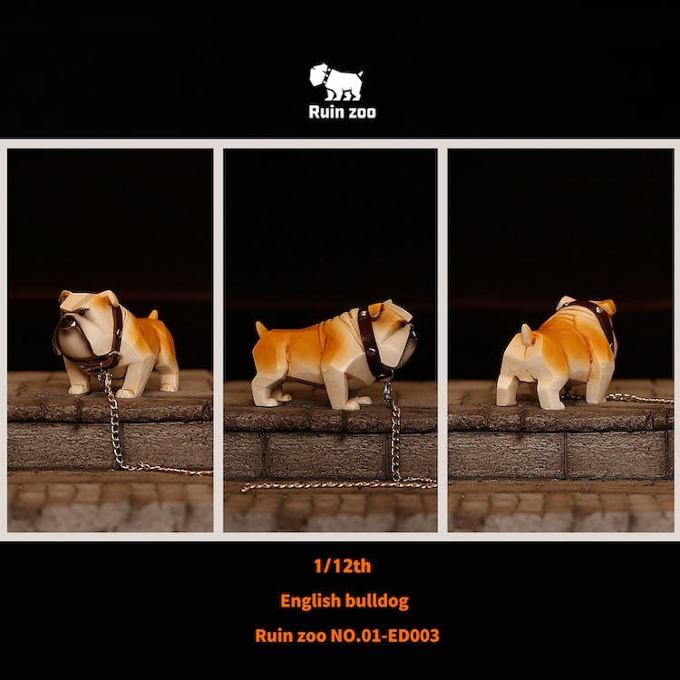[สั่งจอง]RZTOYS 1/12 : English bulldog