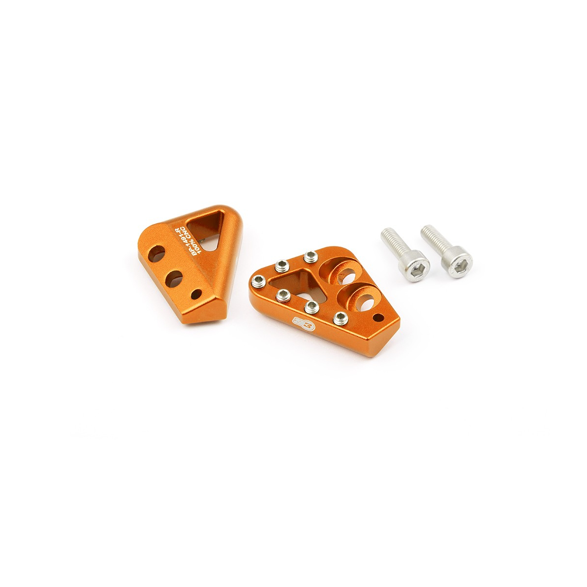 แผ่นเหยียบเบรกหลัง S3 Rear brake step plate MINIMAL - Orange