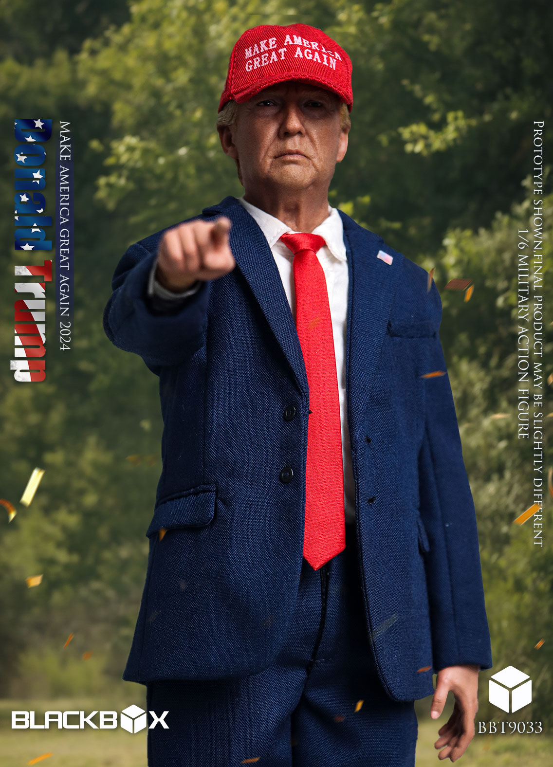 [สั่งจอง]BLACKBOXTOYS 1/6 : Donald Trump