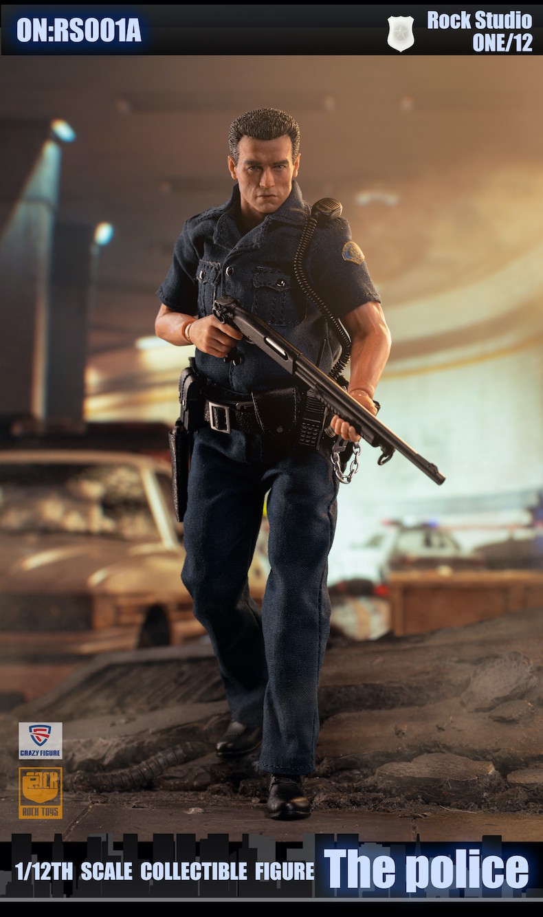 [สั่งจอง]ROCKTOYS RS001A/B/C 1/12 The Police D Kind [3 figure set]