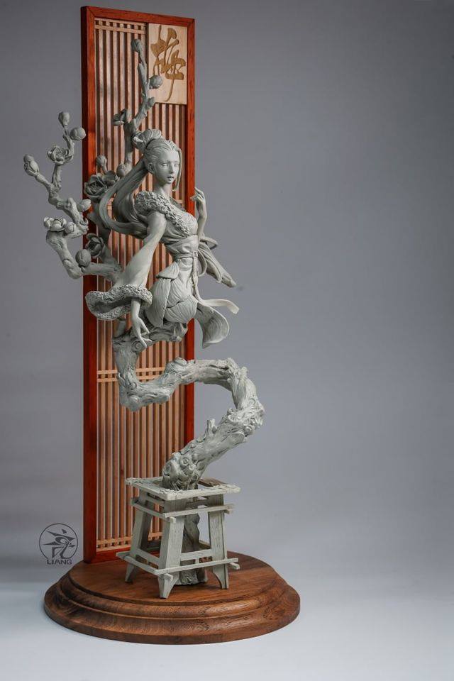 [สั่งจอง]Yuan Xing Liang Chinese Ladies Plum, Orchid, Bamboo and Chrysanthemum