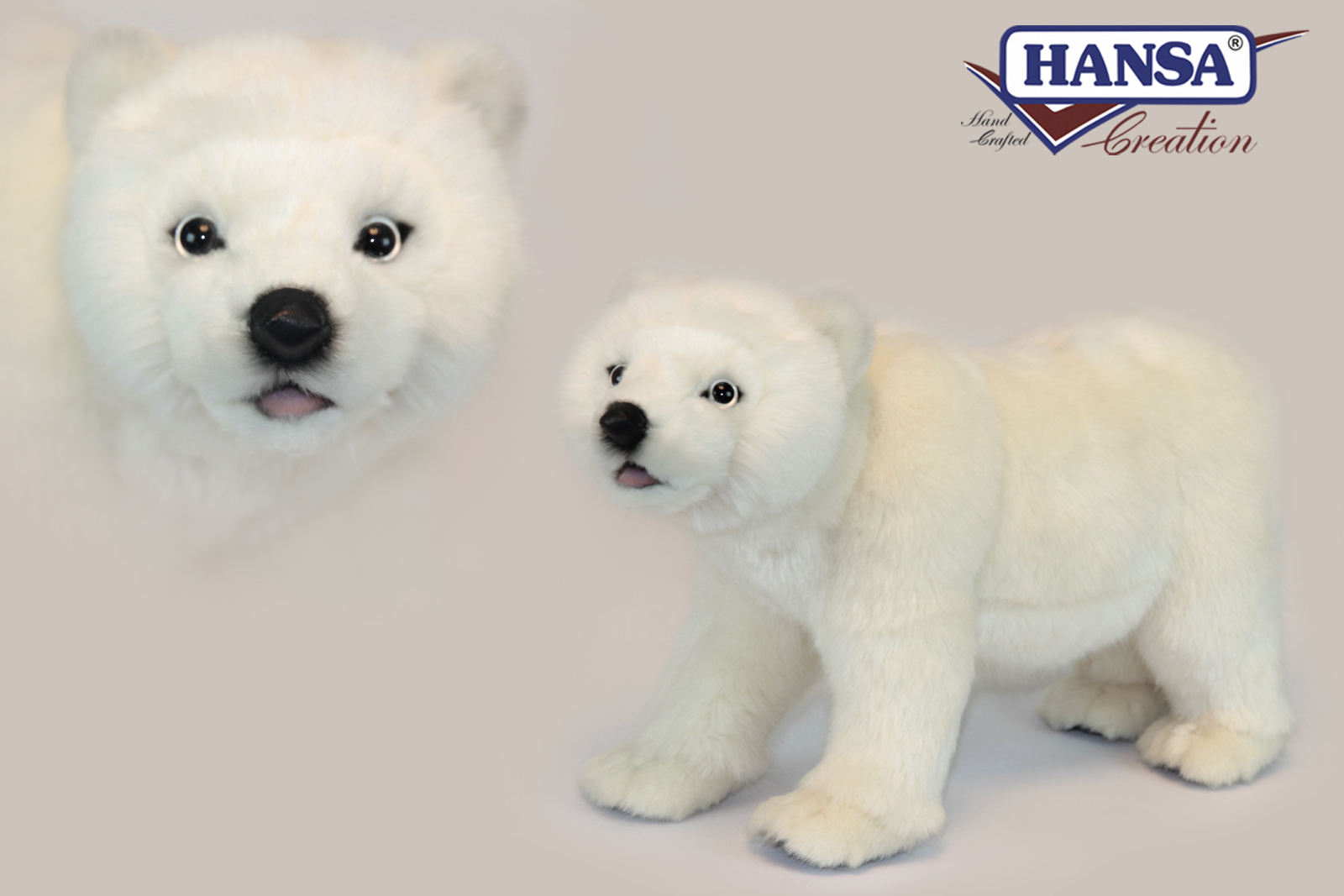 6672 Polar Bear Walking 40cm.L