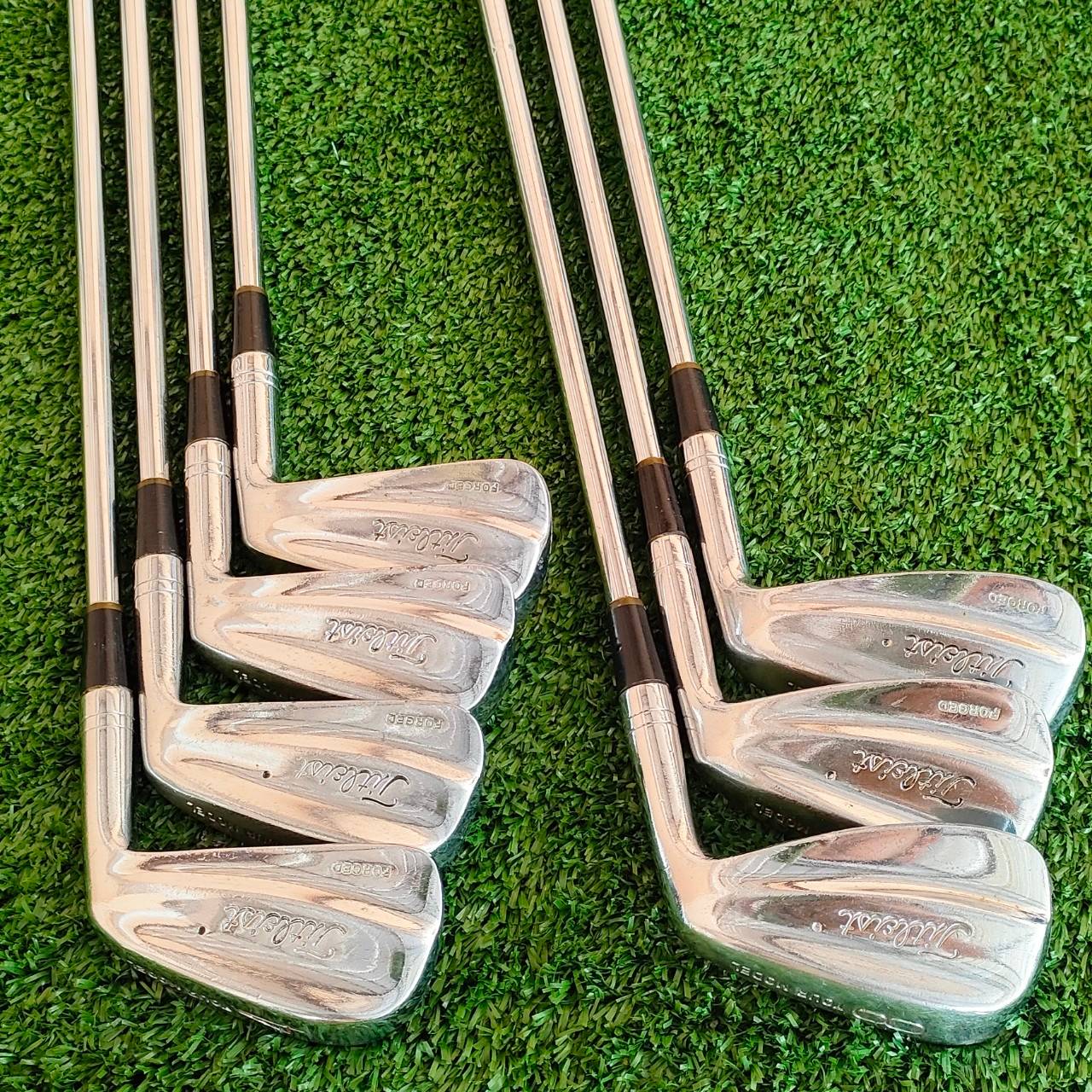 ชุดเหล็ก TITLELIST TOUR MODEL มีเหล็ก 4-9 เเละ PW ก้าน TRUE TEMPER AMIC เหล็ก FORGED สุดพรีเมี่ยม