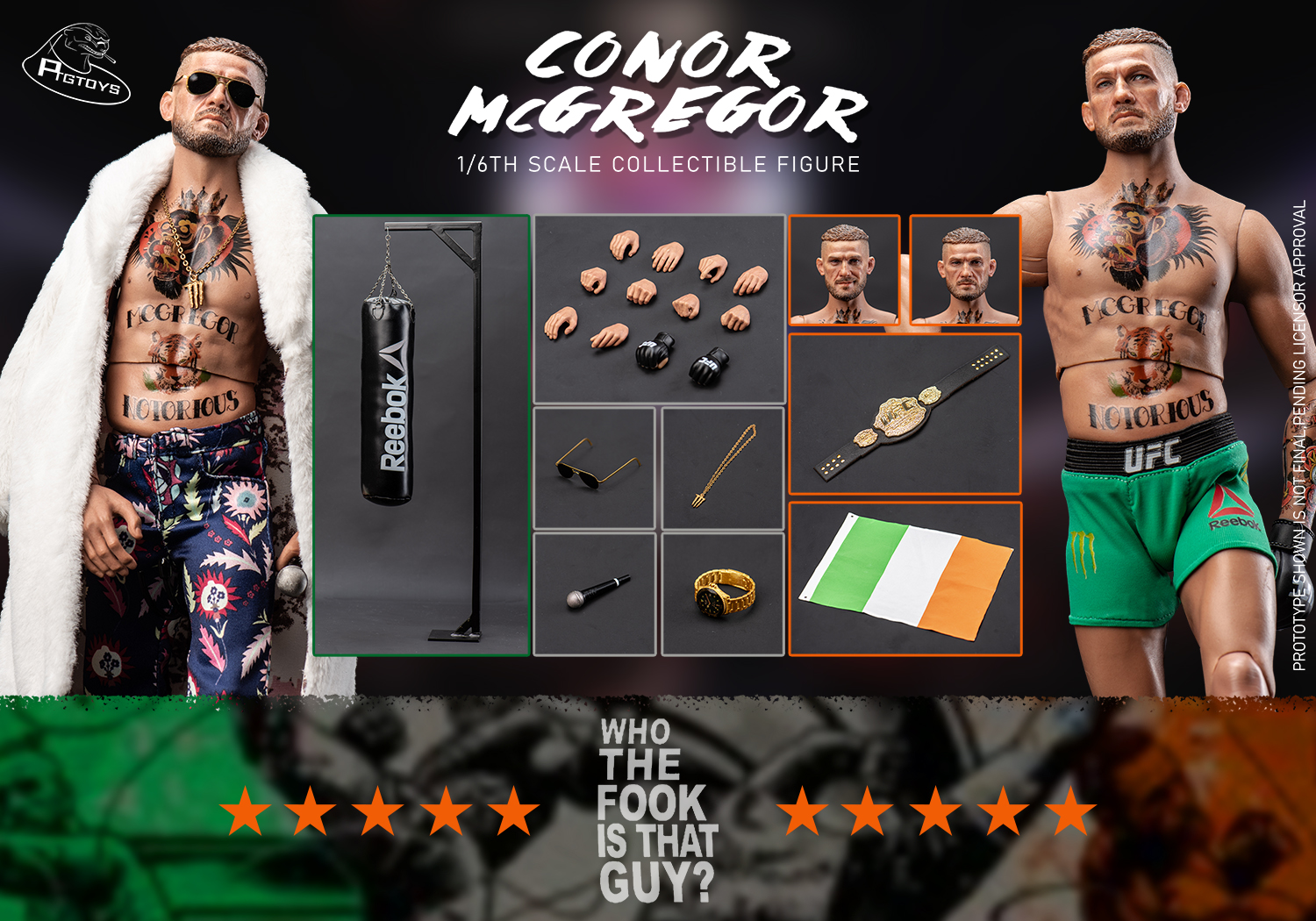 [สั่งจอง] Ptgtoys PT-8602 1/6 : Fighting King