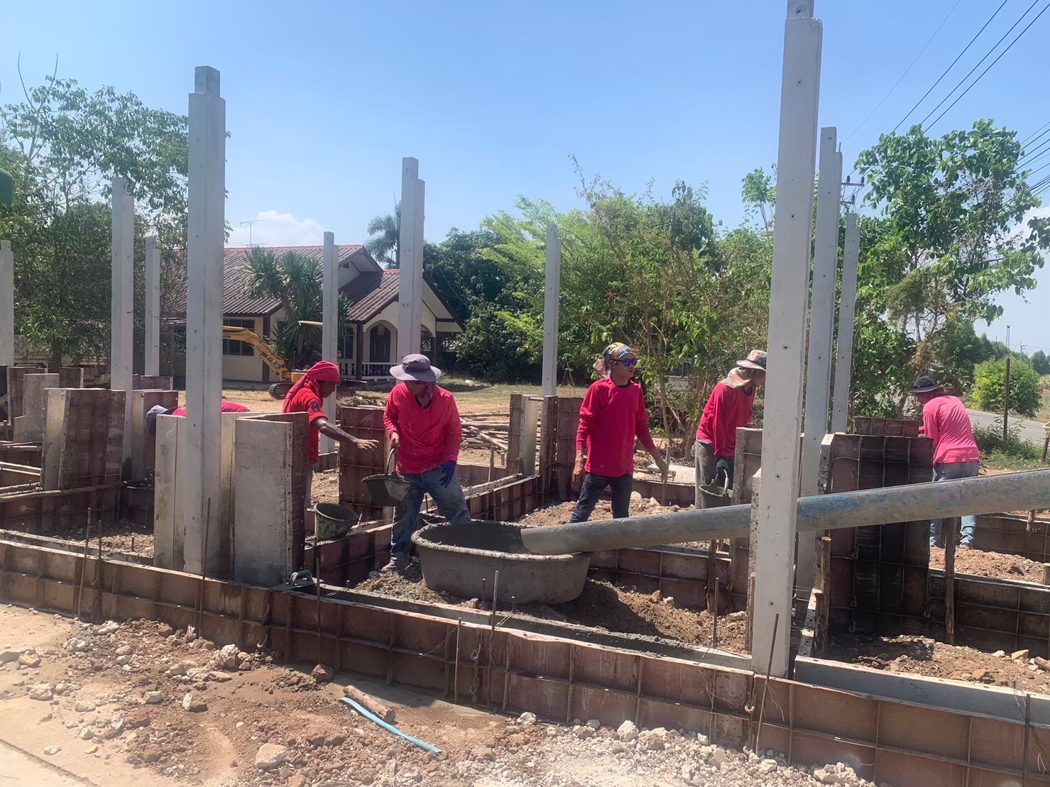 งานสร้างบ้านให้สามเณรพราหมณ์