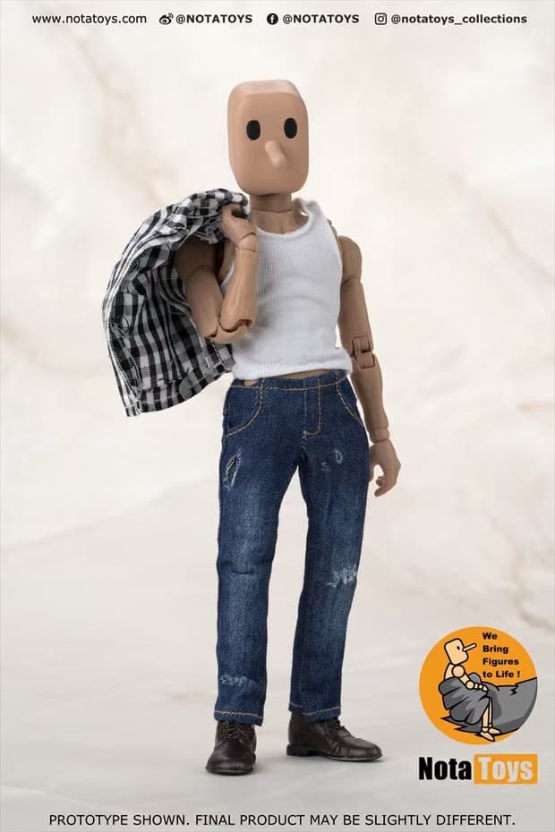 [สั่งจอง] Notatoys 1/12 : NOTAMAN Male Figure Body