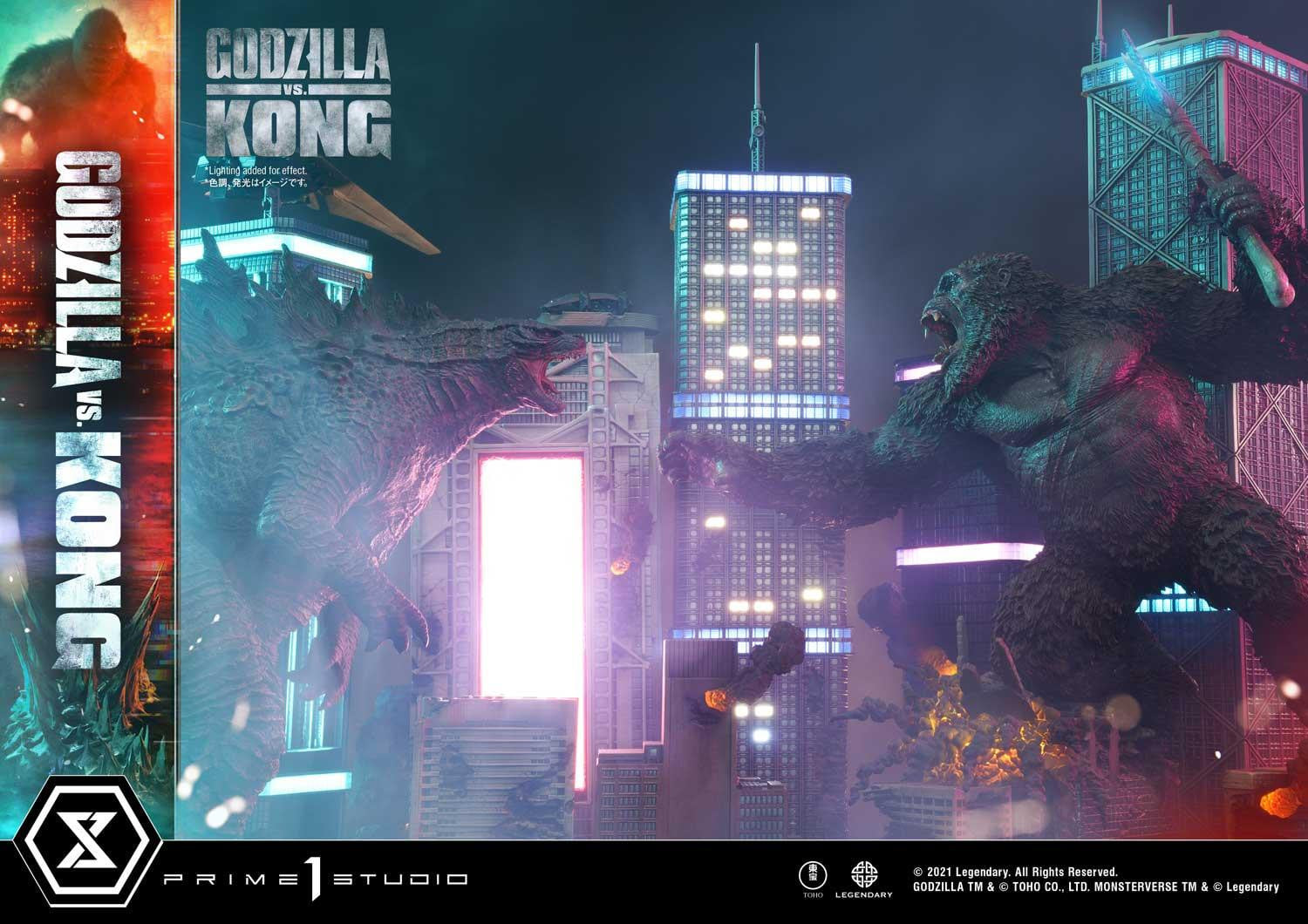 [สั่งจอง]Prime 1 Studio UDMGVK-03: Godzilla vs Kong Final Battle