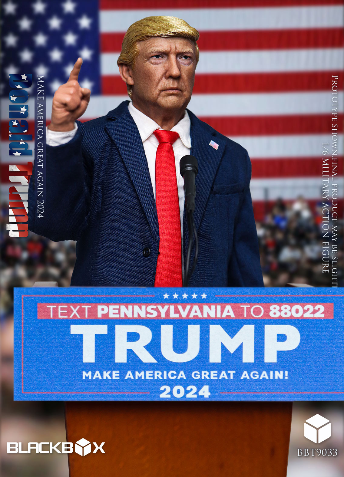 [สั่งจอง]BLACKBOXTOYS 1/6 : Donald Trump