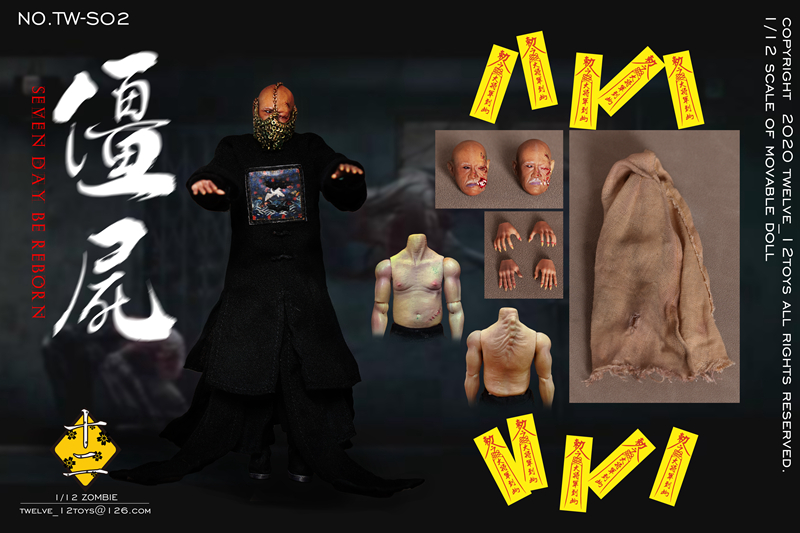 [สั่งจอง] twelve-12toys TW-S02 1/12 : CORPSE MR.WU