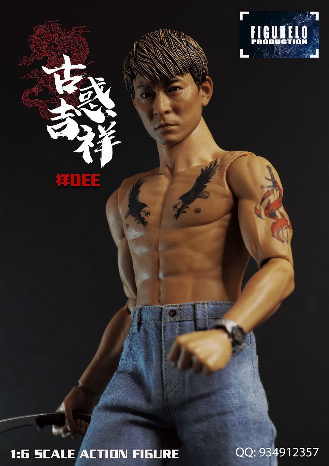 [สั่งจอง]FIGURELO Production 1/6 : Gangsters Lucky - Cheung Dee